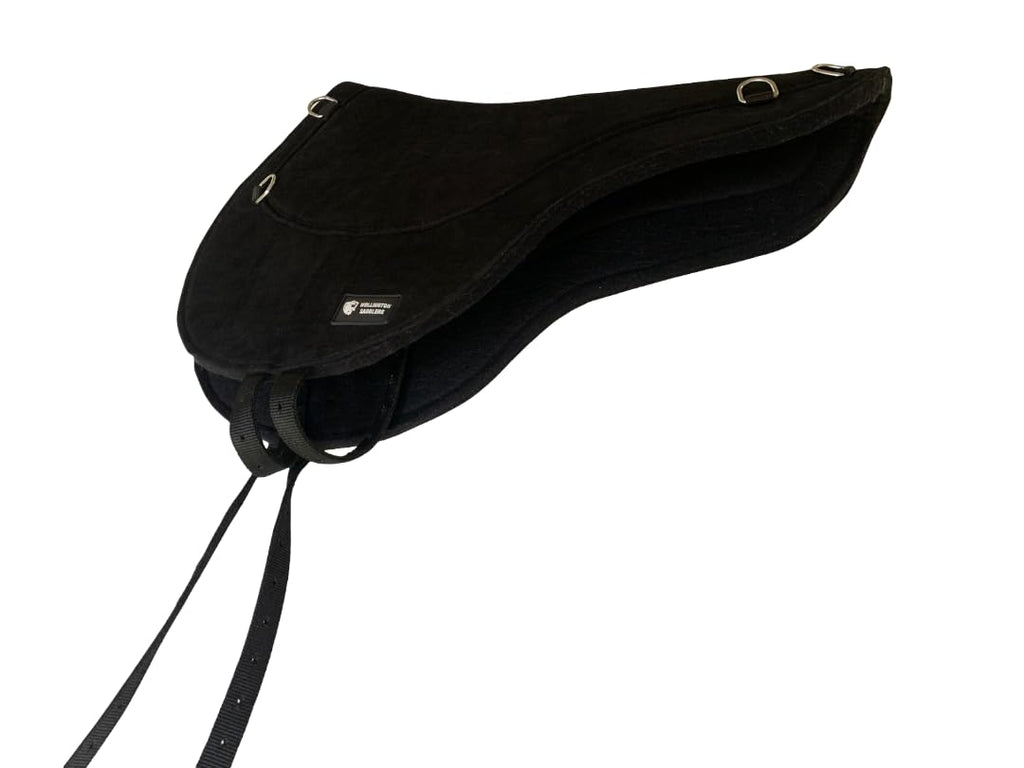 Suede Wool Felt Contoured Full Size Bareback Pad Q478787