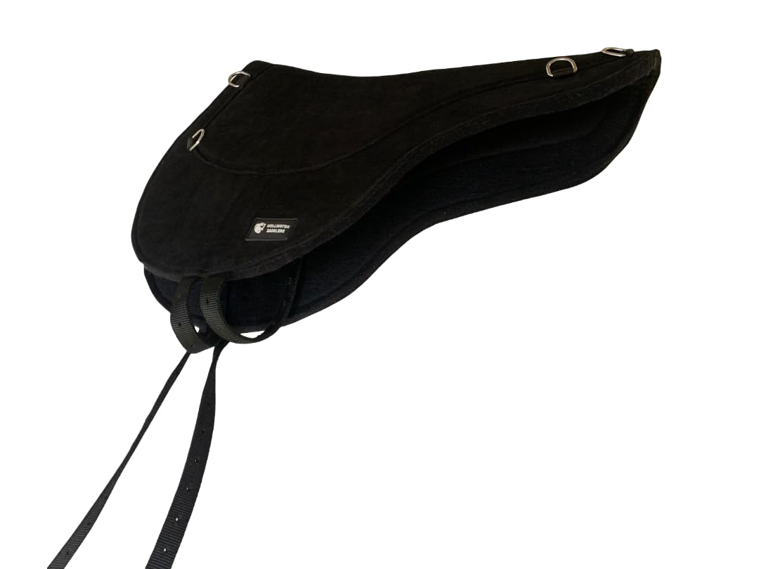Suede Wool Felt Contoured Full Size Bareback Pad Q478787