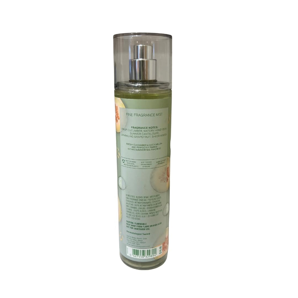 Cucumber Melon Fine Fragrance Mist 8oz Pack of 3 U454