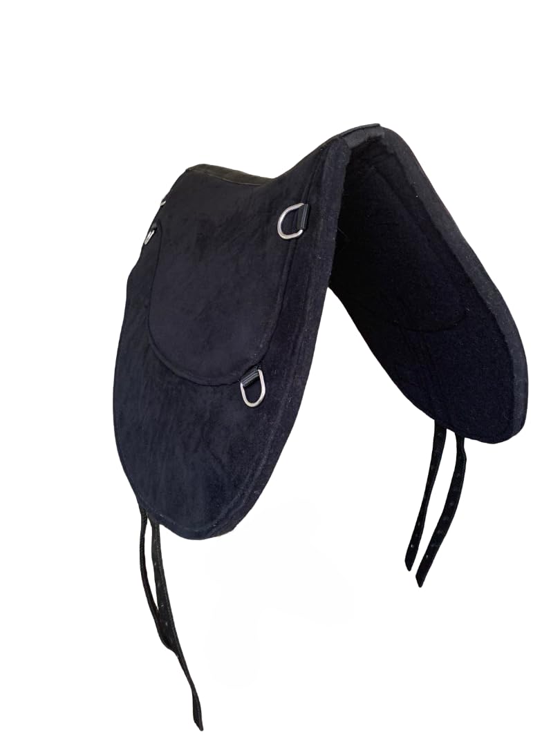 Suede Wool Felt Contoured Full Size Bareback Pad Q478787