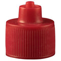 Red Luer Lock Bottle Cap 20-410, Bag of 10 L76188