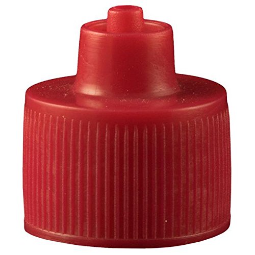 Red Luer Lock Bottle Cap 20-410, Bag of 10 L76188