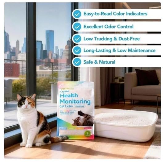 Unscented Color-Changing 8 Lb Cat Litter L440652