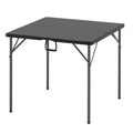 34 Inch Black Folding Card Table S9700
