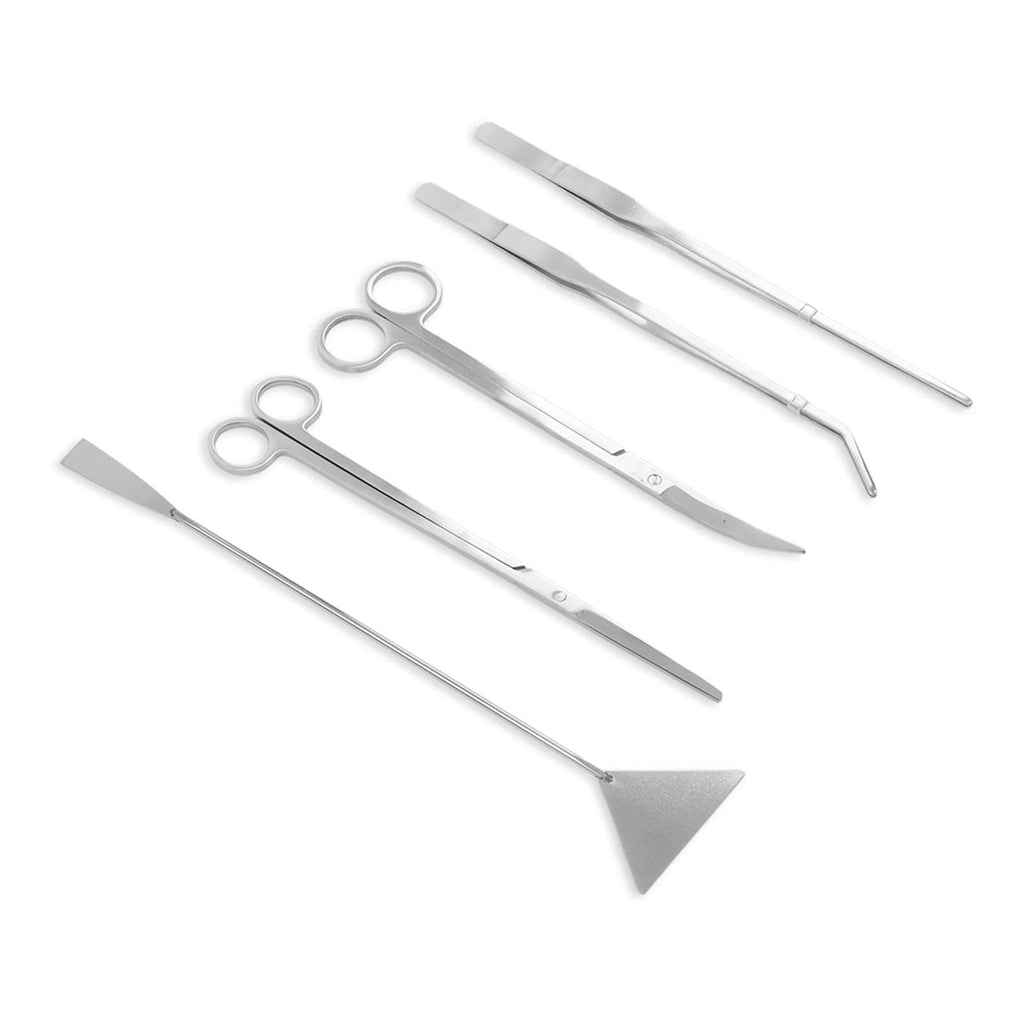 Stainless Steel 5 in 1 Aquarium Aquascaping Kit X398