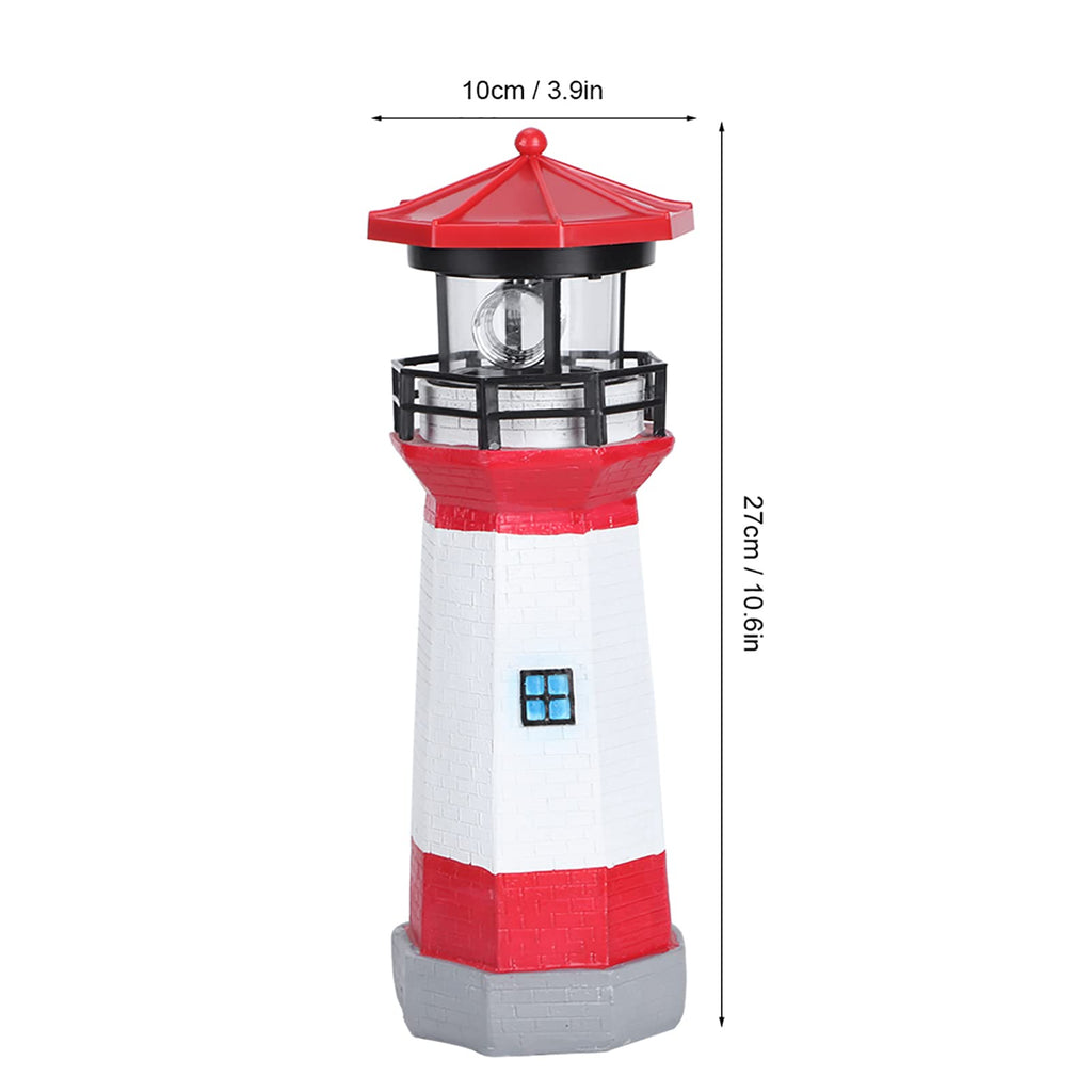 Solar Powered LED Lighthouse S40610