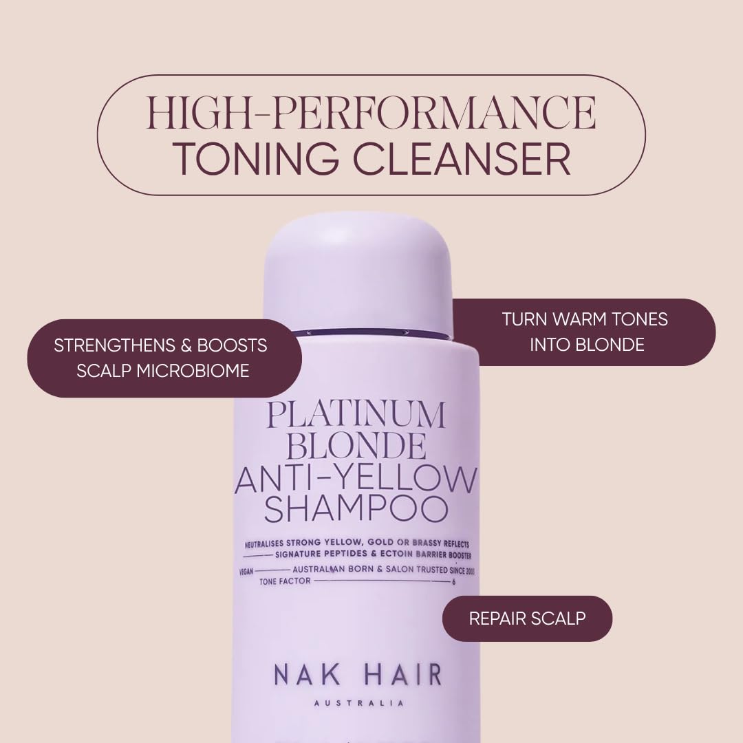 Blonde Shampoo, Conditioner & Toning Foam Set B977757