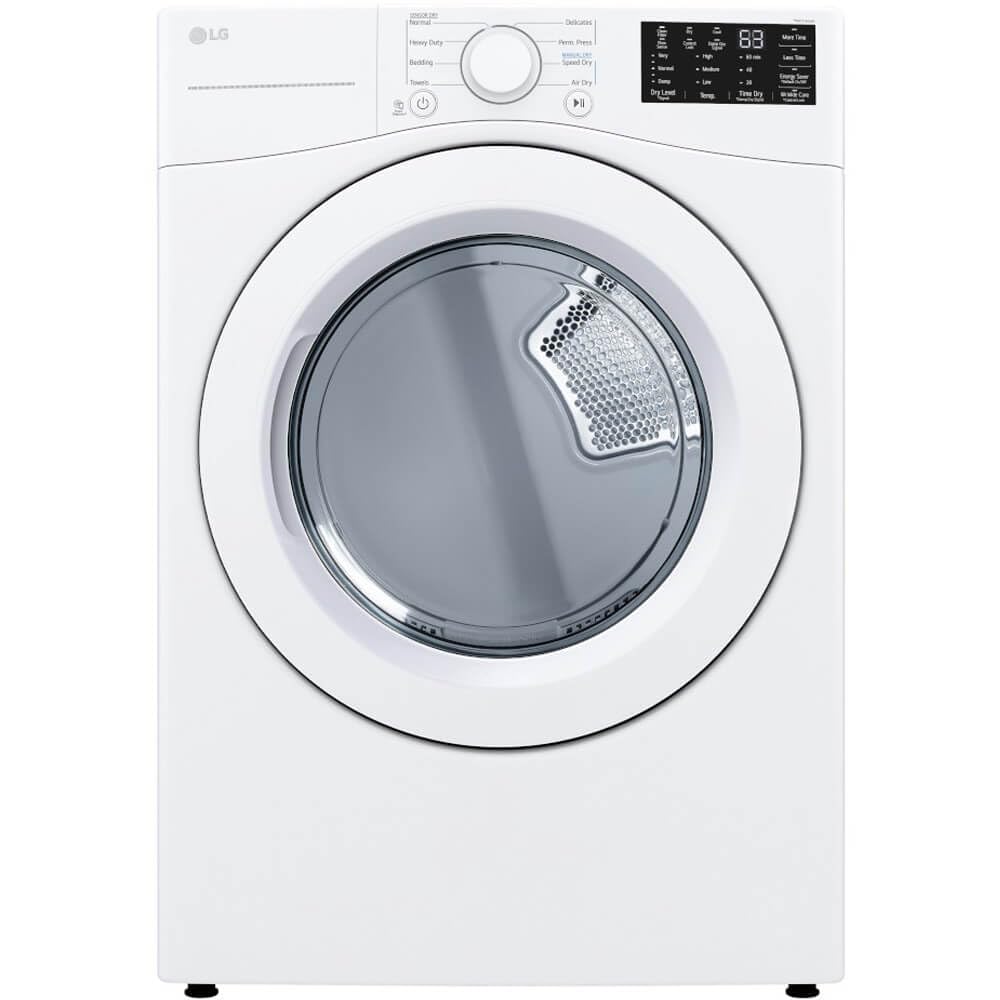 7.4 cu. ft. Vented Stackable Electric Dryer in White J19089