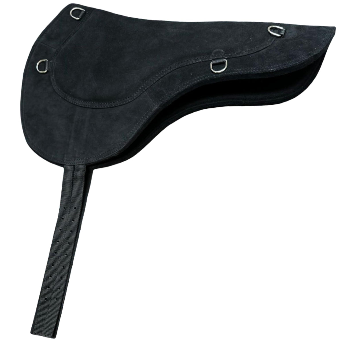 Suede Wool Felt Contoured Full Size Bareback Pad Q478787
