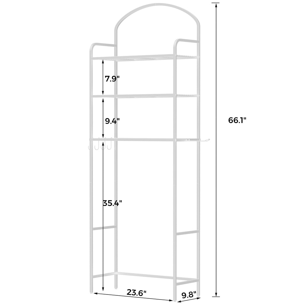 3 Tier Over The Toilet Storage Rack C213562