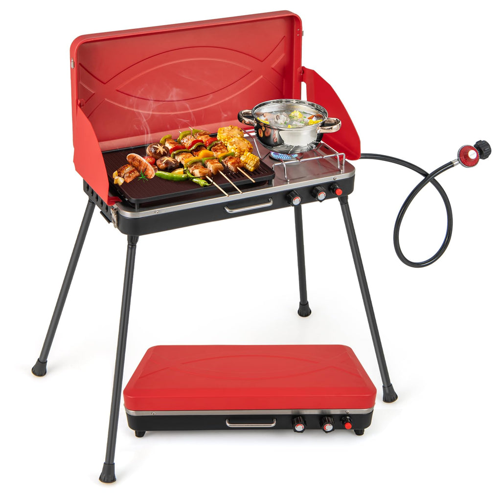 Portable Propane Gas Grill & Stove G882