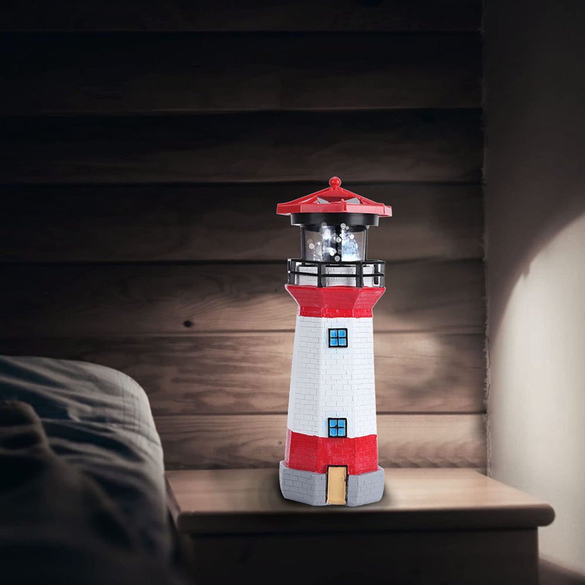 Solar Powered LED Lighthouse S40610