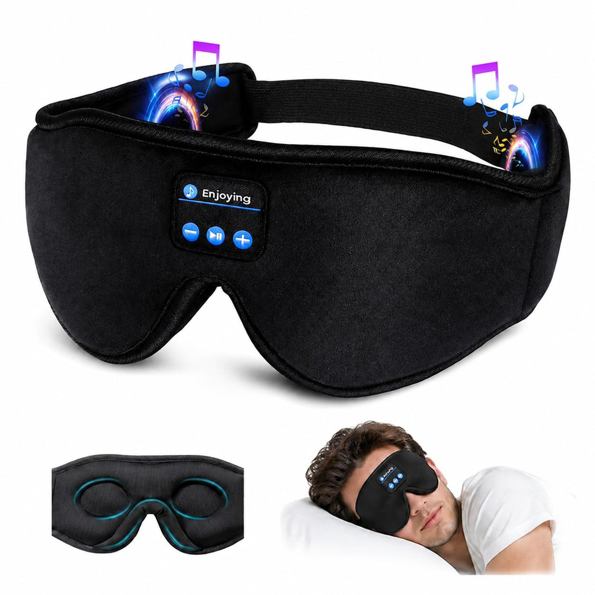 Sleep Mask with Bluetooth Headphones B464245