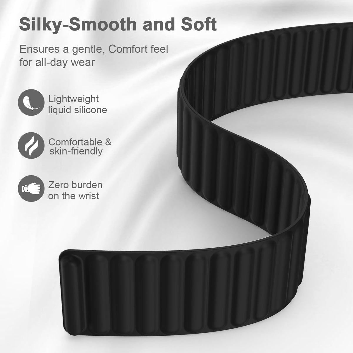 Magnetic Silicone Sport Band 40mm 44mm 46mm B900734