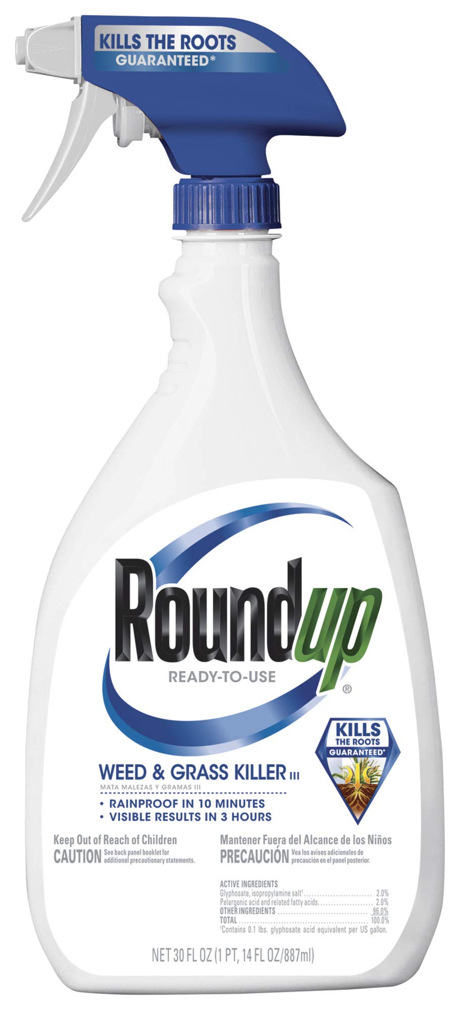 Weed and Grass Killer Ready-to-Use Trigger Spray 30-Ounce I24021