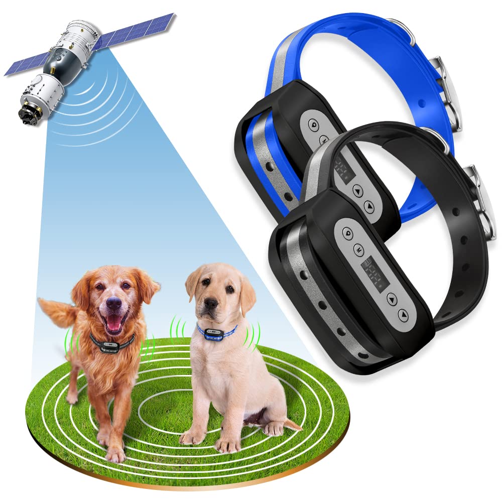 GPS Wireless Dog Fence System for 2 Dog S673