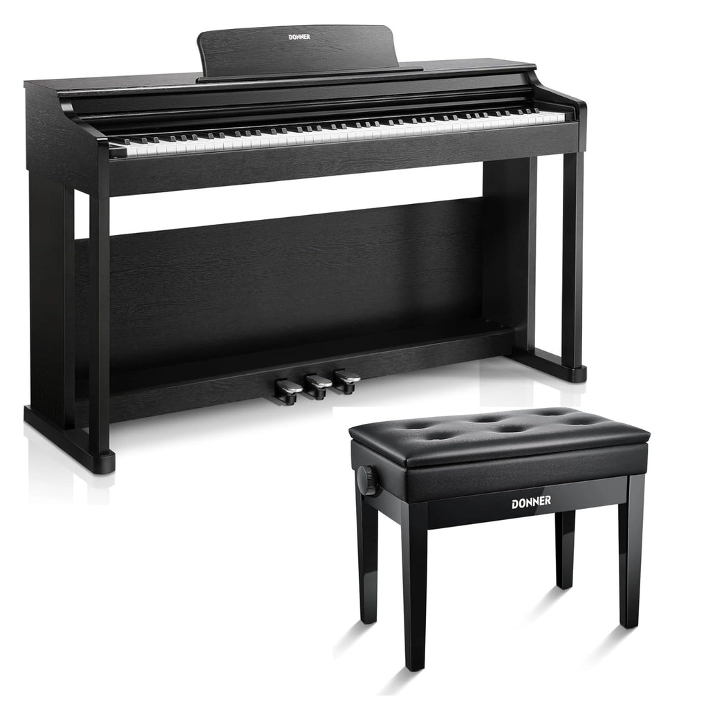 88-Key Weighted Action Digital Piano with Storage Bench T515