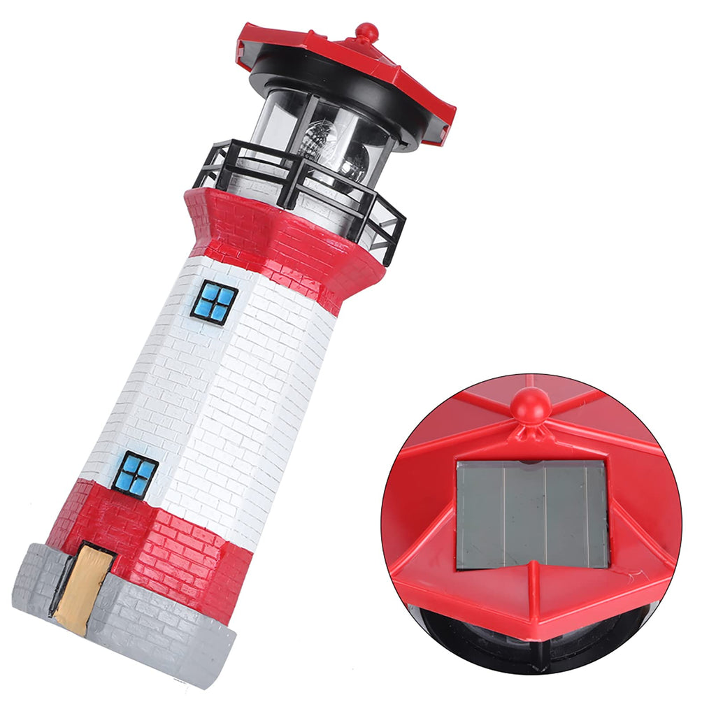 Solar Powered LED Lighthouse S40610