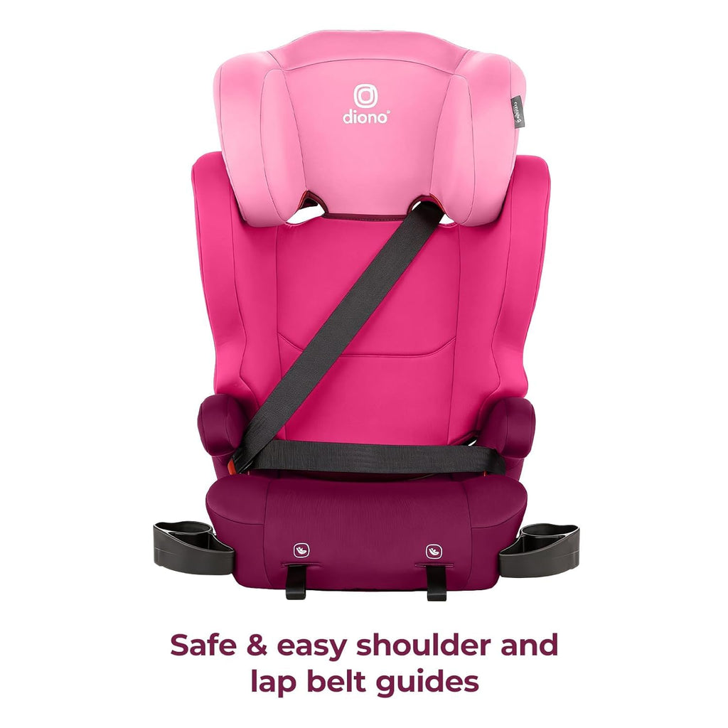 2-in-1 Belt Positioning Booster Seat, Pink B743