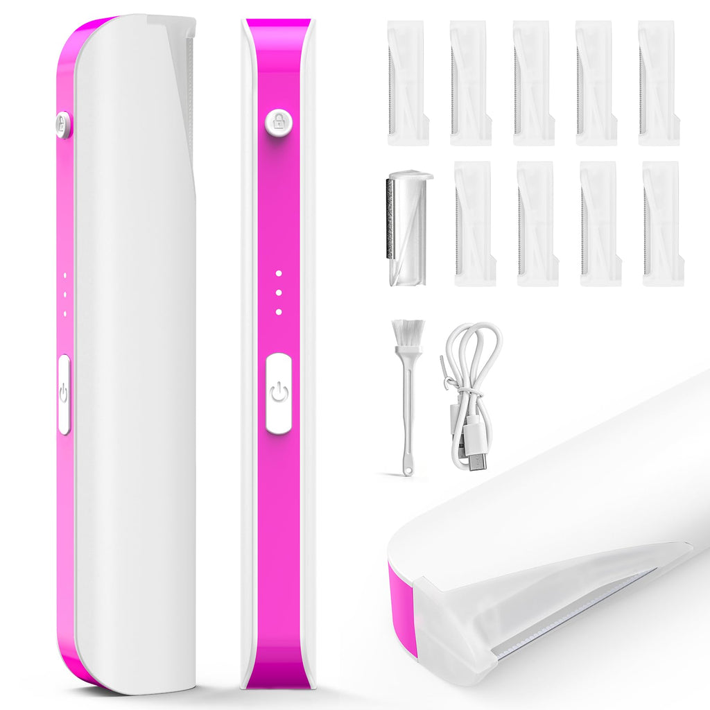 3 Speed Mini Electric Dermaplane Razor with LED Light G813