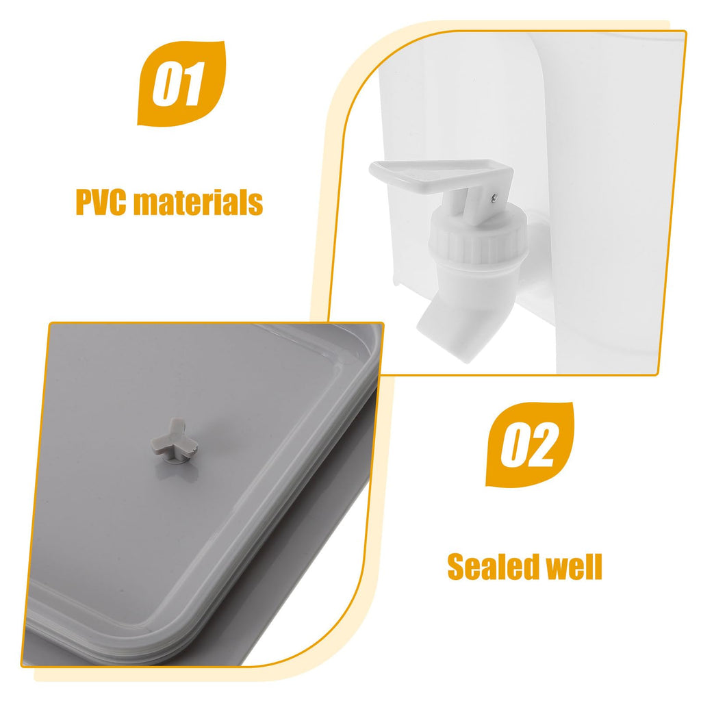 4L Water Jug with Faucet and Lid U878988
