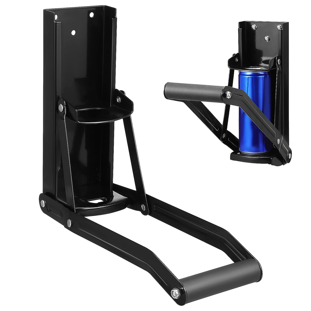 Wall Mounted Stainless Steel Can Crusher with Built in Opener R856308