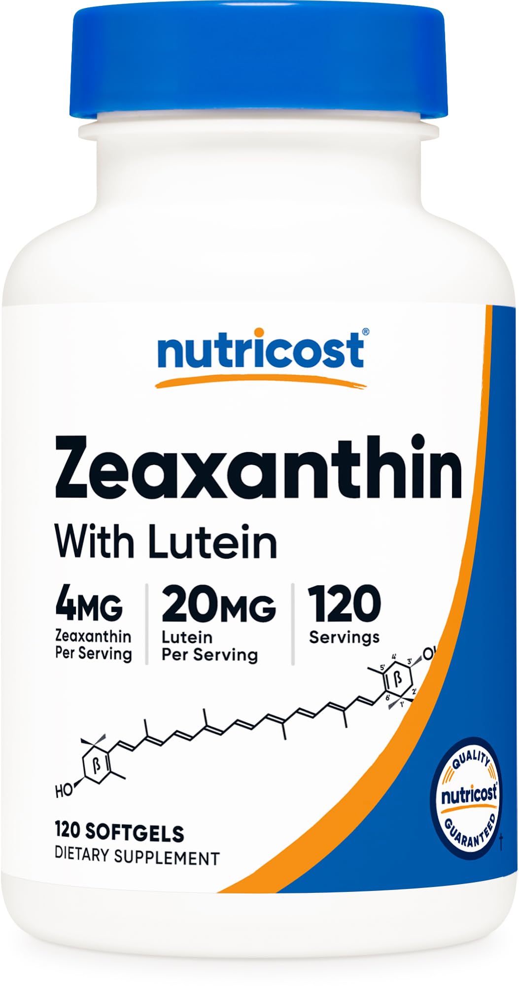 Zeaxanthin with Lutein 20mg 120 Softgels O427