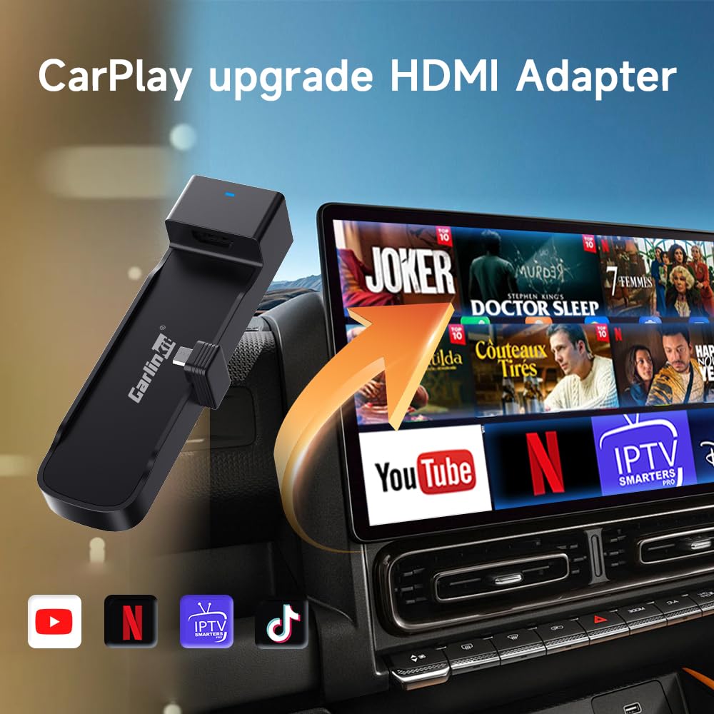 Wireless CarPlay Adapter 3-in-1 T472