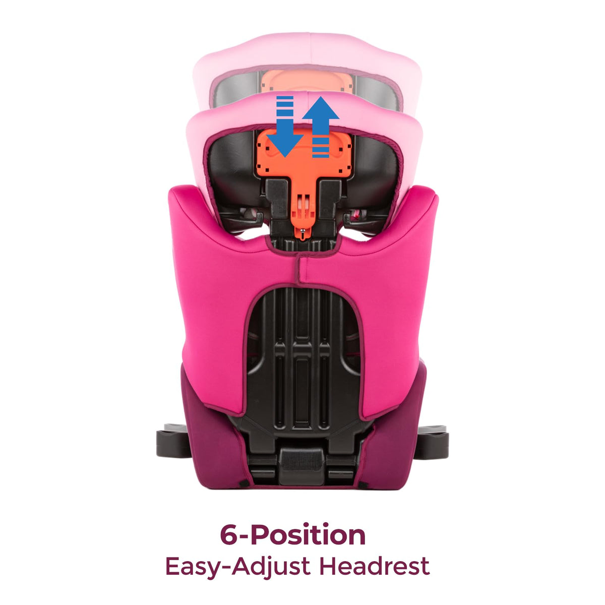 2-in-1 Belt Positioning Booster Seat, Pink B743