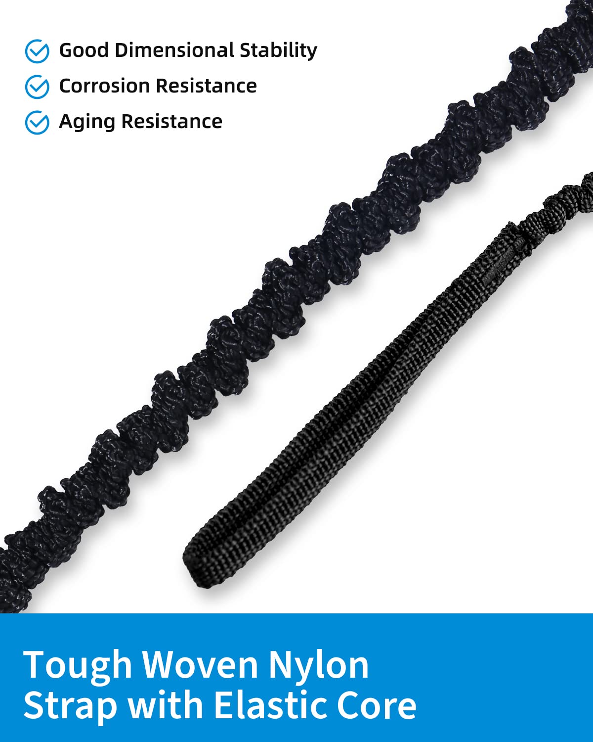 Stretchable Kayak Paddle Leash 4-7ft U2294