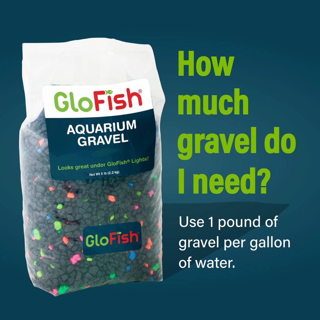 Black Aquarium Gravel 5 lb Bag H302