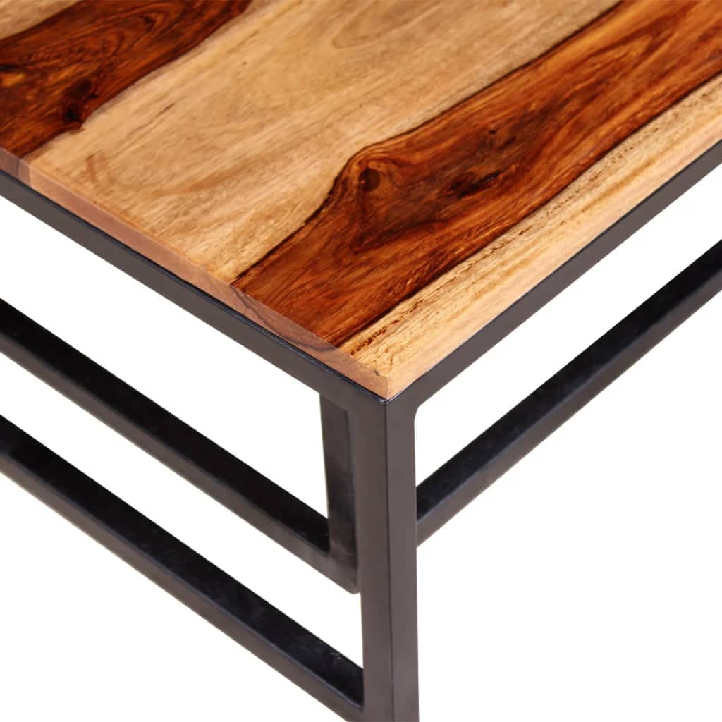 Solid Sheesham Wood Nesting Coffee Table Set V9100