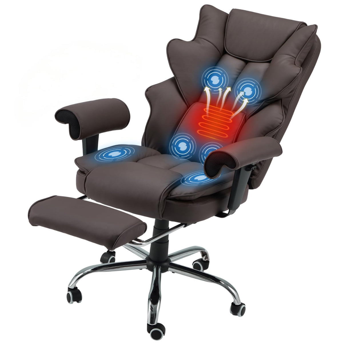 Brown Ergonomic Office Chair B52631