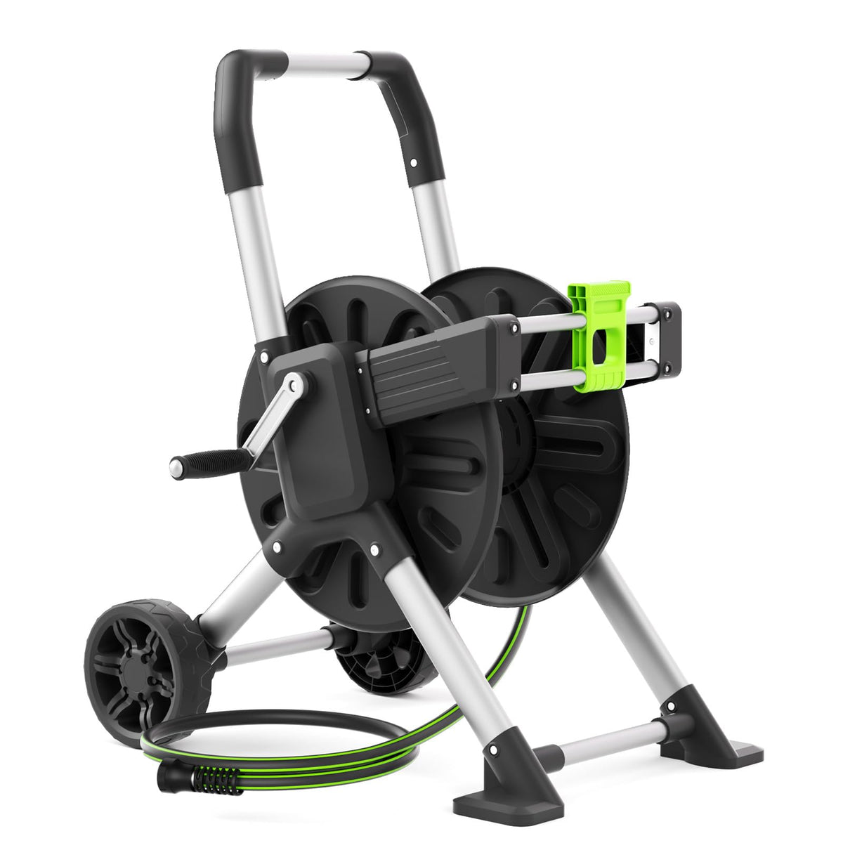 Garden Hose Reel Cart with Wheels O52881