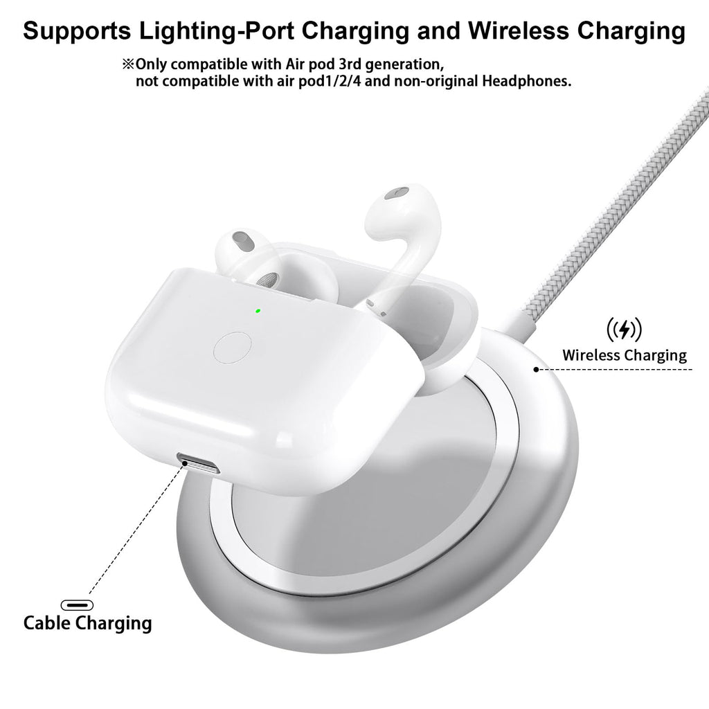 Wireless Charging Case Replacement with Bluetooth Pairing Sync Button B961018