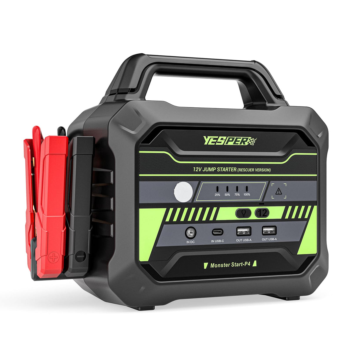78000mAh Heavy Duty Jump Starter 6000A P499