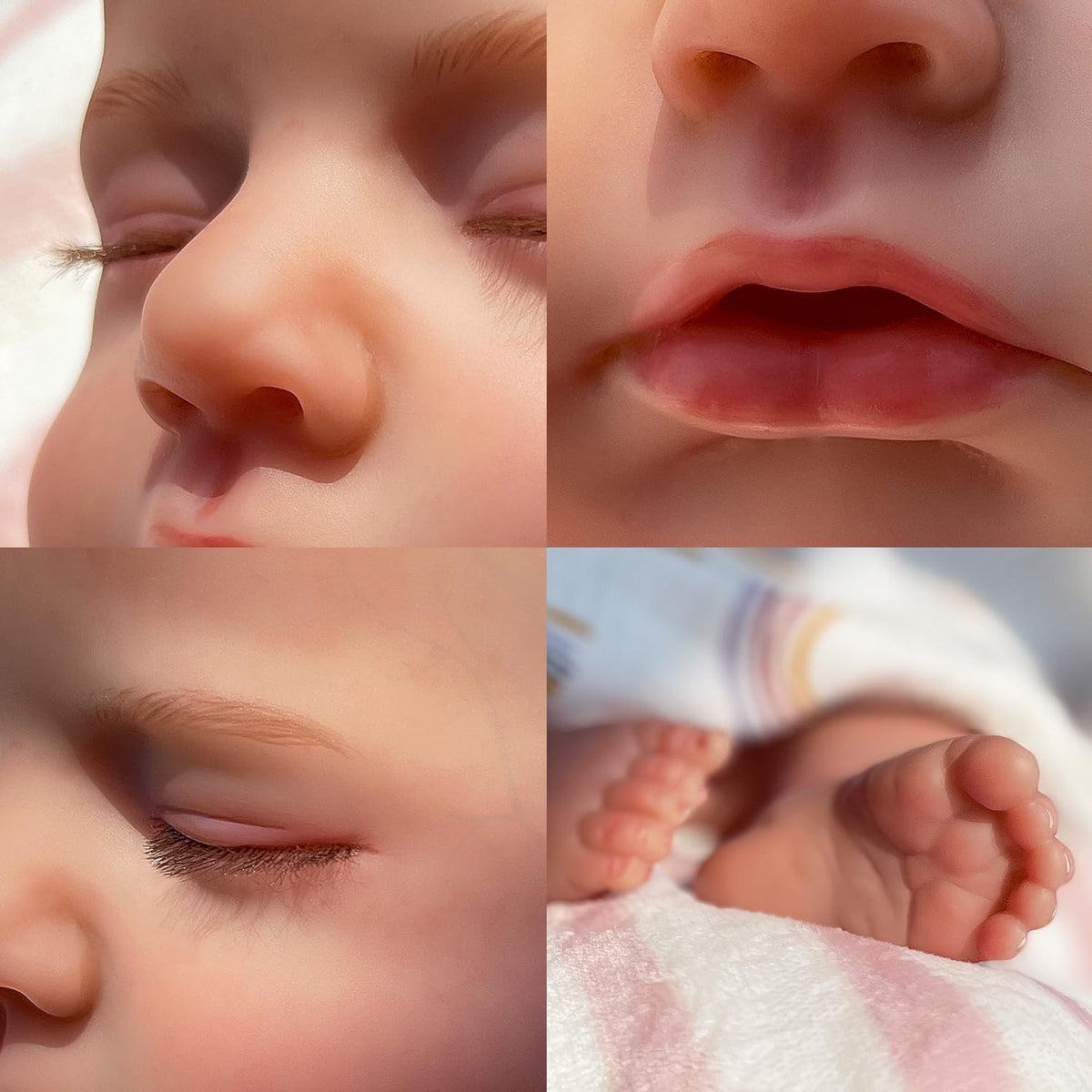 20 Inch Realistic Sleeping Newborn Baby Doll F60131