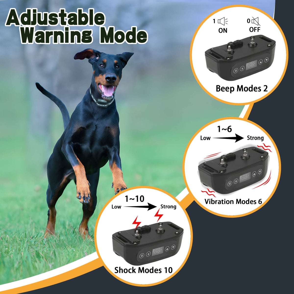GPS Wireless Dog Fence System for 2 Dog S673