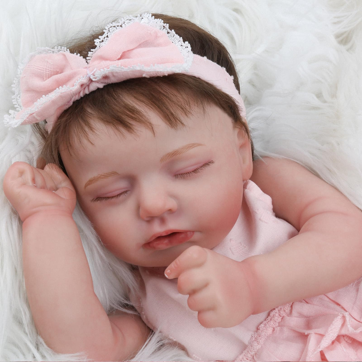 20 Inch Realistic Sleeping Newborn Baby Doll F60131