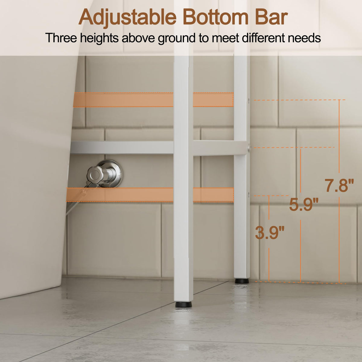 3 Tier Over The Toilet Storage Rack C213562
