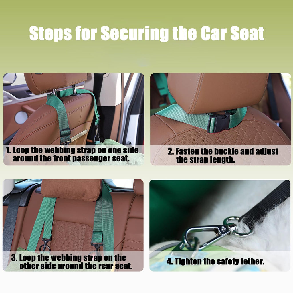 2-in-1 Dog Car Seat for Small Dogs B41829