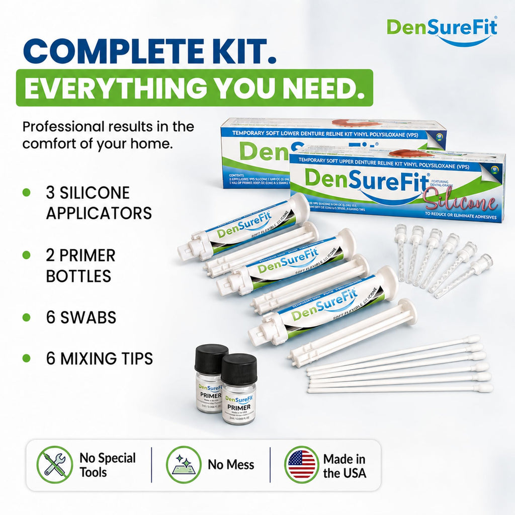 Soft Silicone Denture Reline Kit K5121