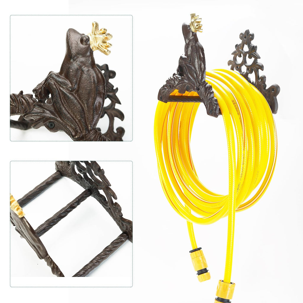 Cast Iron Wall Mounted Garden Hose Holder Z83354