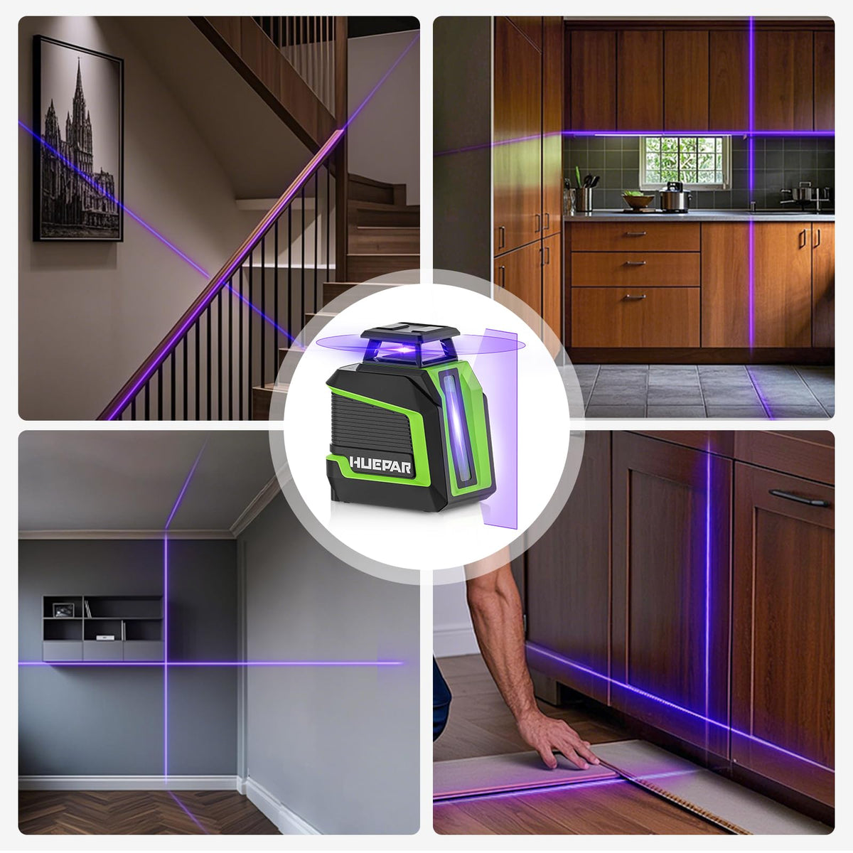360° Self Leveling Laser Level with Pulse Mode Y5117