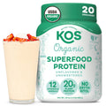 Vegan Protein Powder, Unflavored & Unsweetened Pea Protein Blend, 20 Servings F513