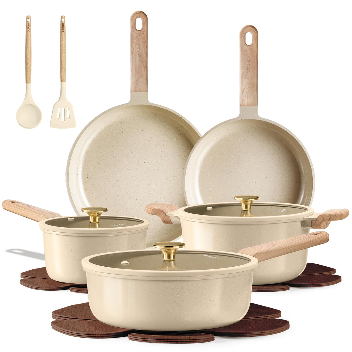 Ceramic 14pcs Cookware Set K32626