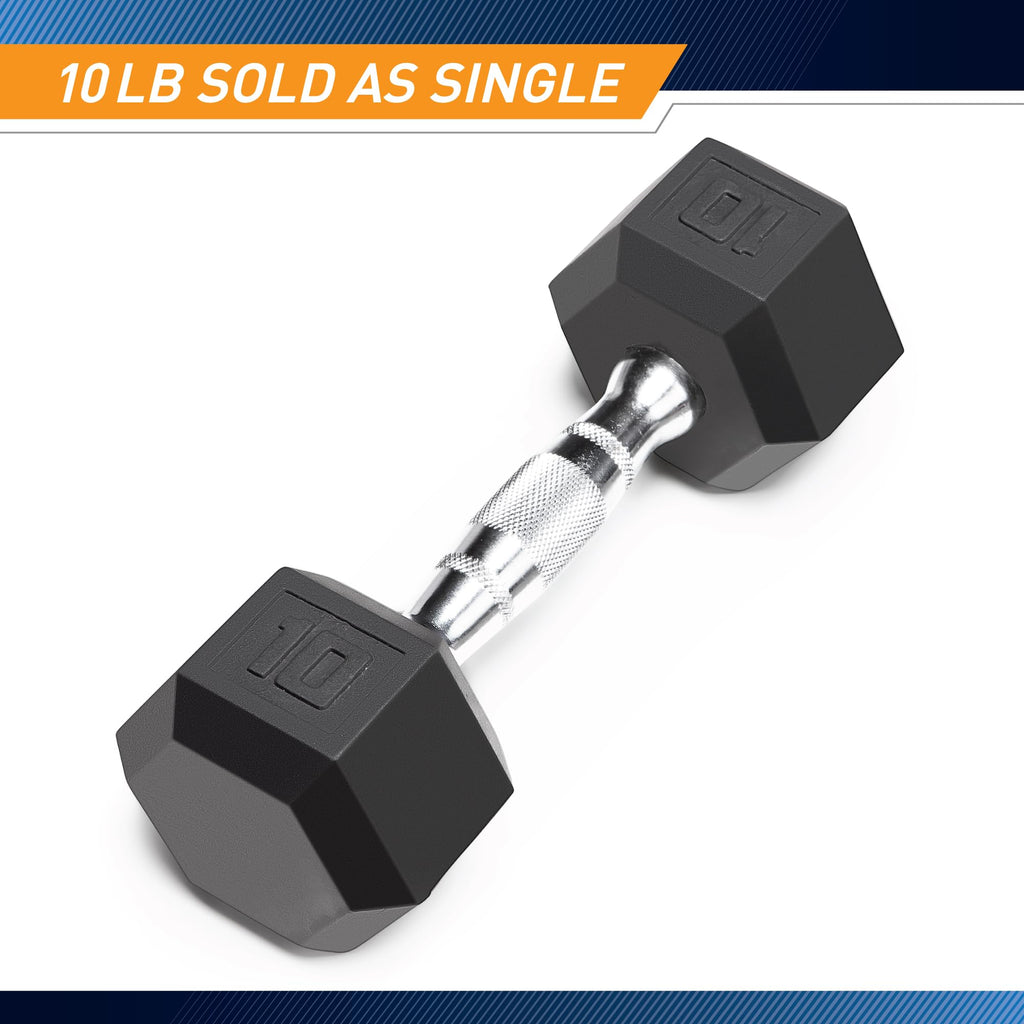 Rubber Hex Dumbbell S953873