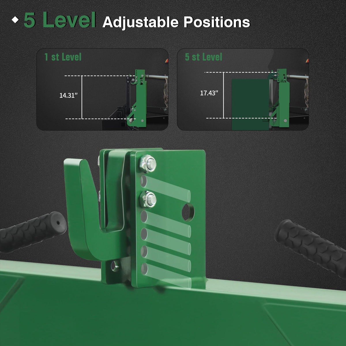 3-Point Quick Hitch with 2" Receiver Q5572