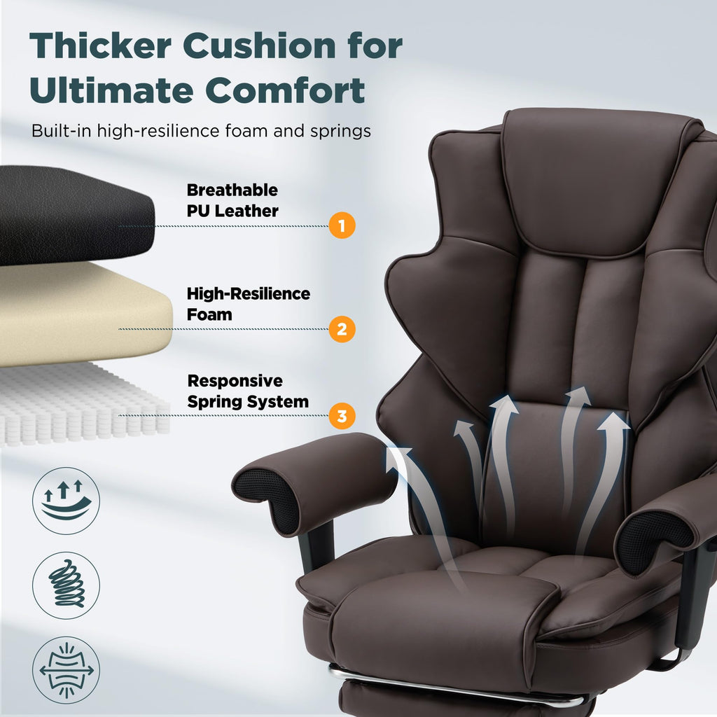Brown Ergonomic Office Chair B52631