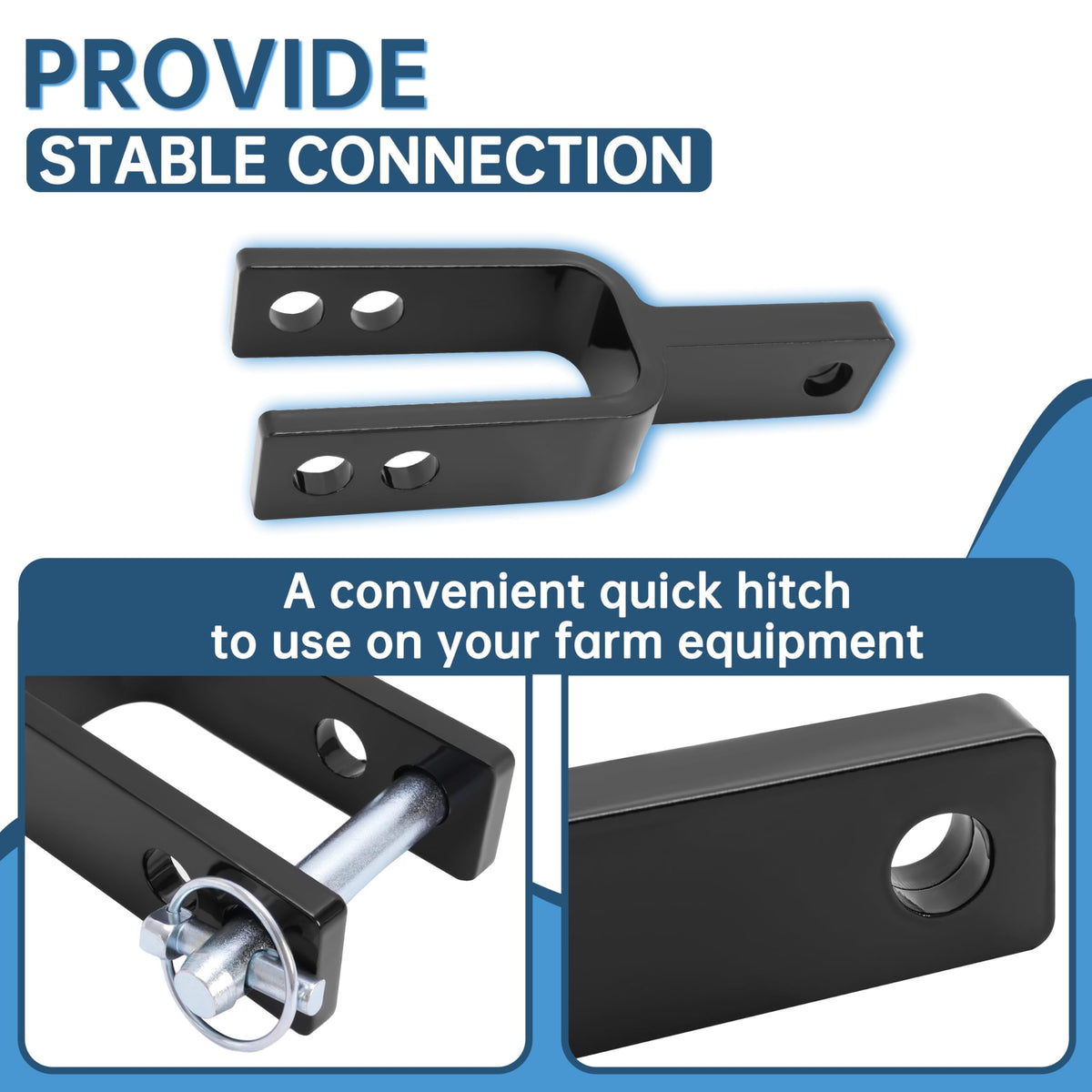 Quick Hitch Adapter for Category 1 3-Point A3508